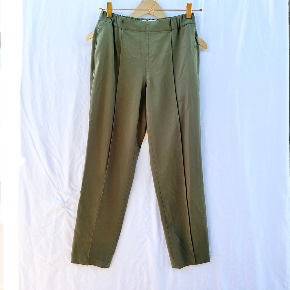 MM. LAFLEUR | COLBY TRAVEL PANT ORIGAMITECH OLIVE GREEN SIZE 0 - Picture 7 of 12
